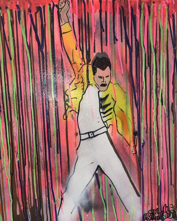 Freddie Mercury Artshelli