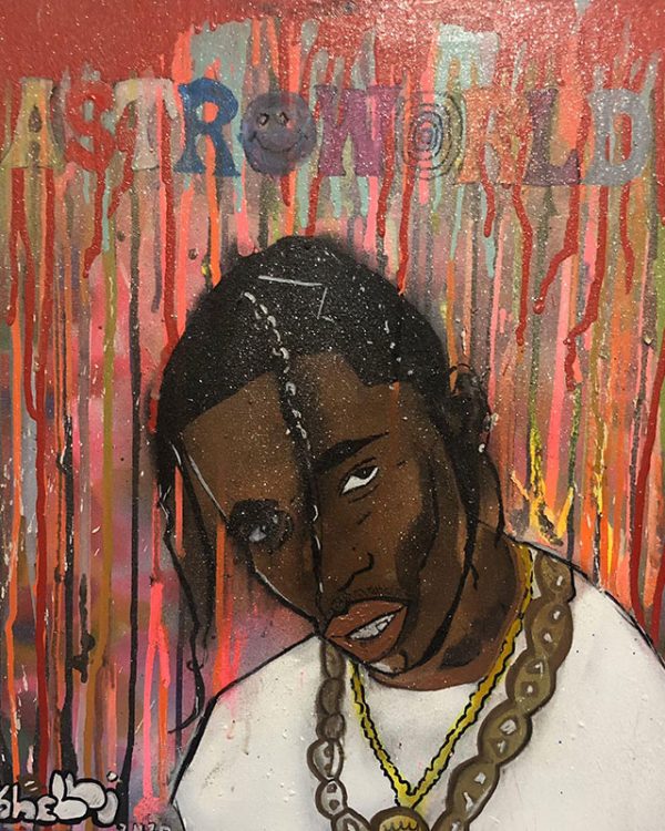 Travis Scott Artshelli